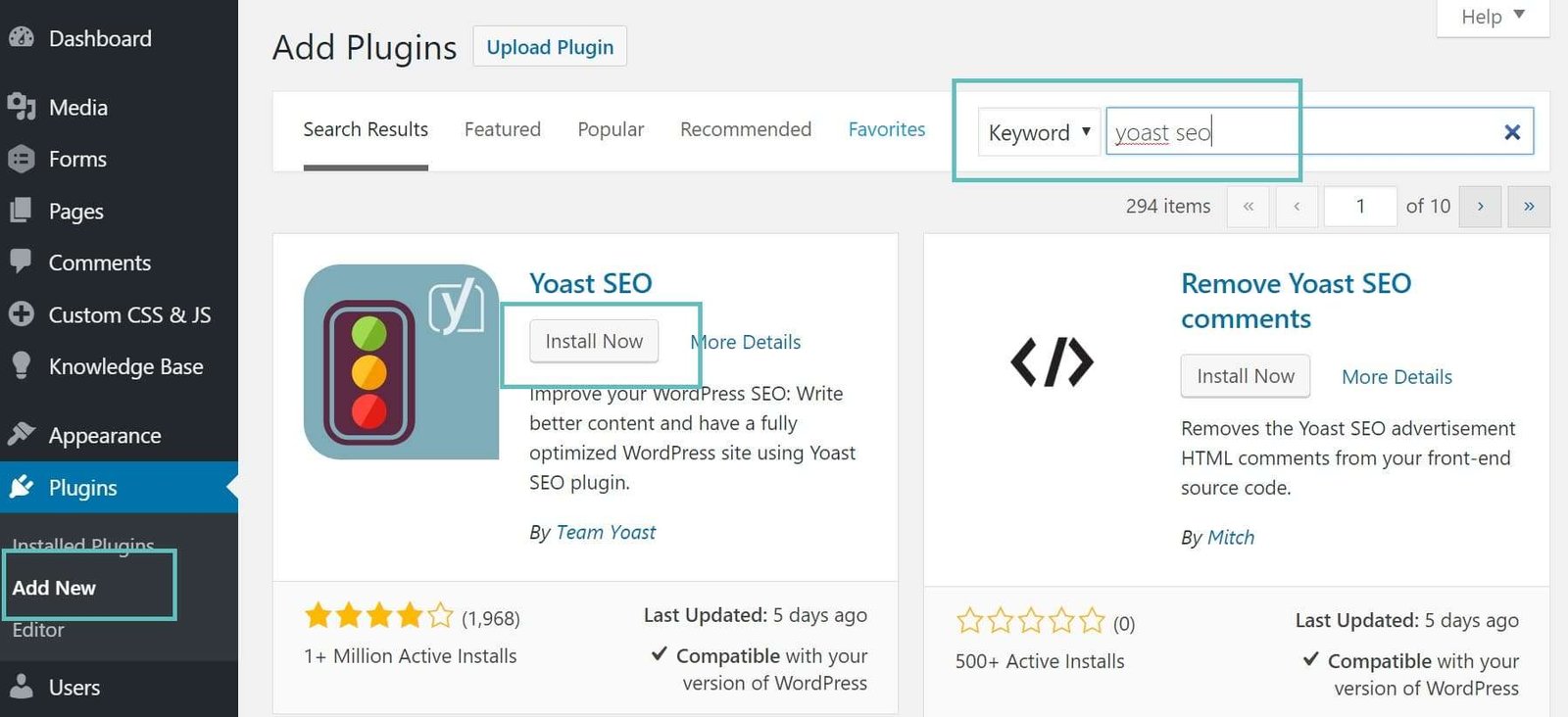 Plugin WordPress